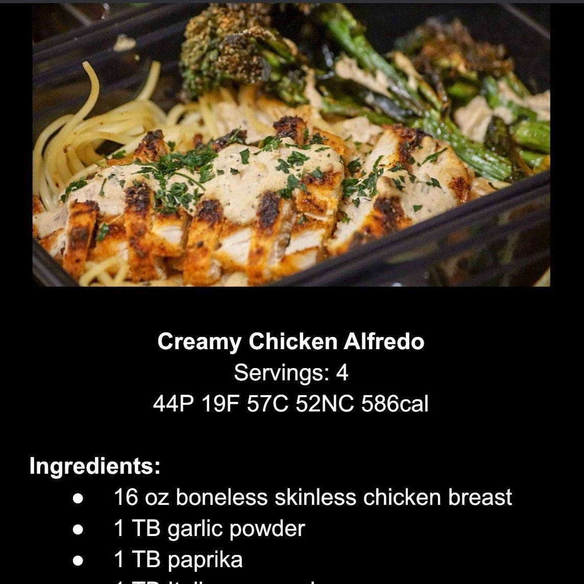 WHAT'S COOKING WITH FANNYBOO? MEAL PREP COOKBOOK (Digital)